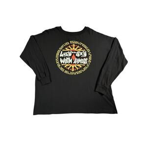 Lyrics By Lennon & McCartney Lucy In The Sky With Diamonds Long Sleeve T-Shirt
